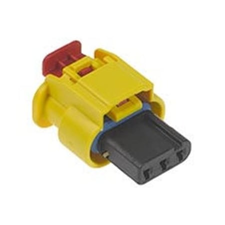 Molex Combination Line Connector, 3 Contact(S), Female, Crimp Terminal, Receptacle 349003102